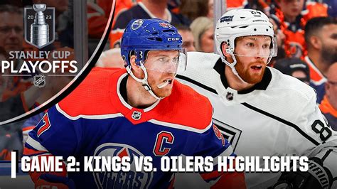 oilers vs kings game 4 highlights